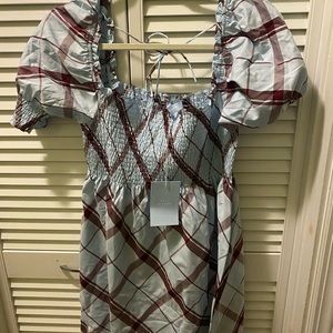 Hill House, Athena nap dress in Matilda plaid